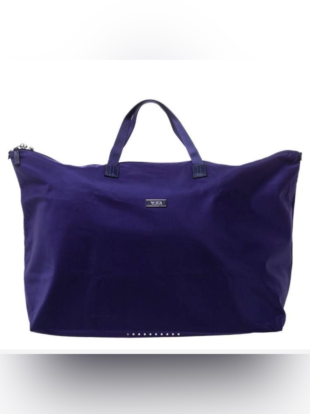 Tumi Deep Purple Nylon Duffel Bag
